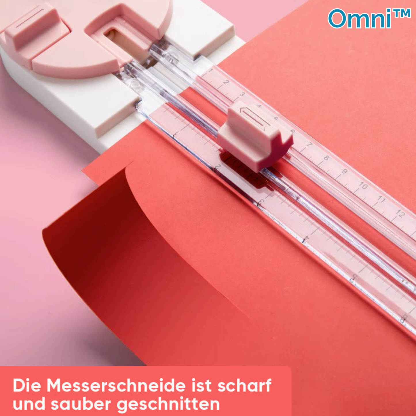4-in-1 Papiersnijder voor Rechte Sneden, Rondingen & Vouwlijnen