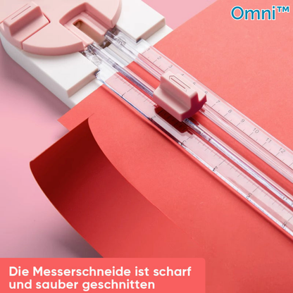 4-in-1 Papiersnijder voor Rechte Sneden, Rondingen & Vouwlijnen