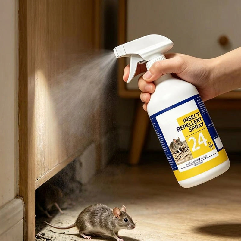 Knaagdierenafweer Spray voor Voertuigen, Garages en Opslagruimtes