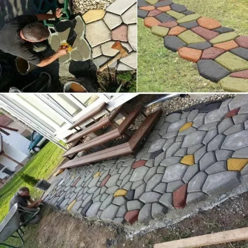 Betonvorm voor Tuinpaden en Terrassen Zelf Aanleggen