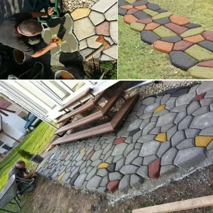 Betonvorm voor Tuinpaden en Terrassen Zelf Aanleggen