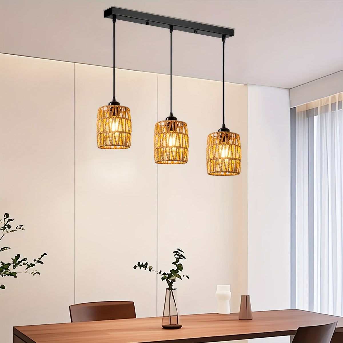 Hanglamp Retro Industrieel – Handgeweven Hanglamp Landelijke Stijl