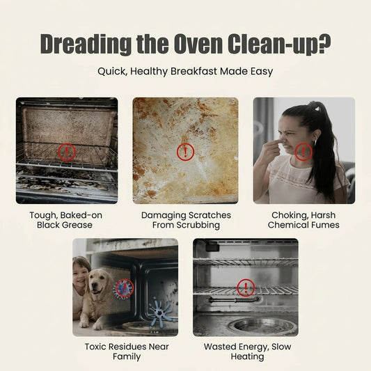Krachtige Ovenreiniger Spray – Vetoplosser voor Oven, Kookplaat & Grill