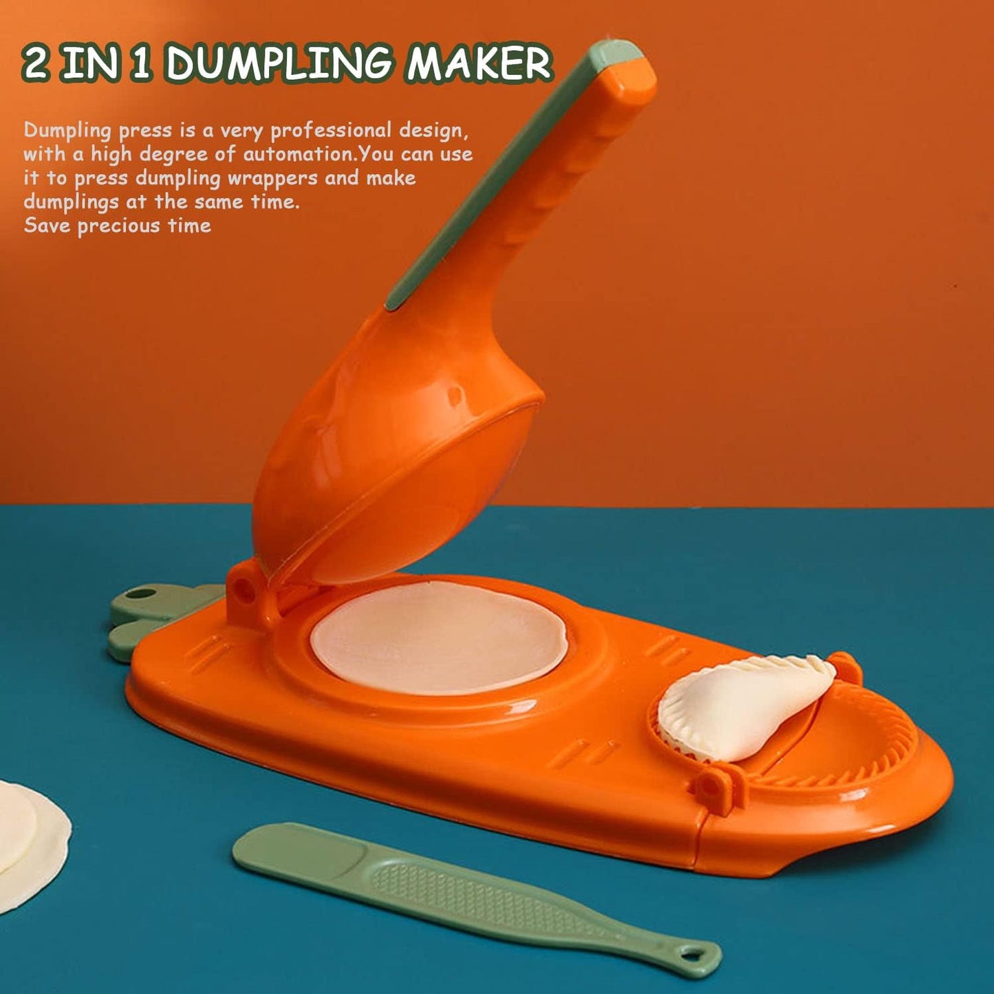 2-in-1 Dumpling Maker – Deegpakketjes Vullen, Vormen en Sluiten