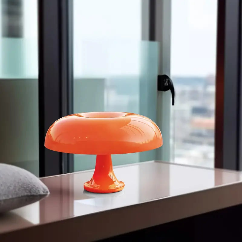Draagbare paddenstoellamp met LED – draadloos en sfeervol