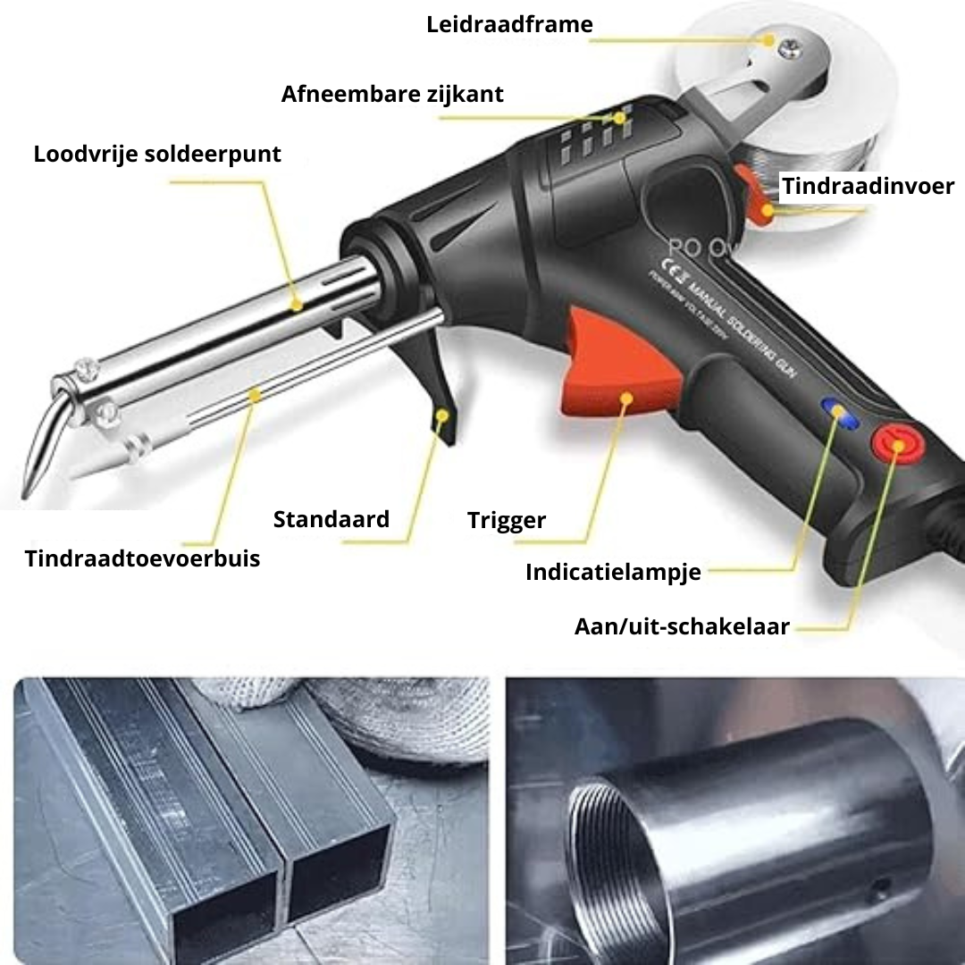Elektrisch Las- en Snijgereedschap met Keramisch Element – Snel en Nauwkeurig