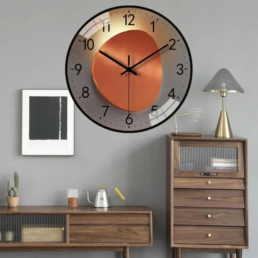 Digitale wandklok geruisloos – modern display voor elke kamer
