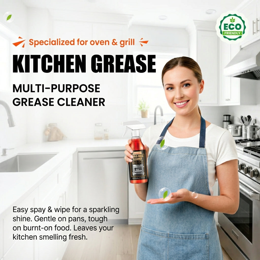 Krachtige Ovenreiniger Spray – Vetoplosser voor Oven, Kookplaat & Grill