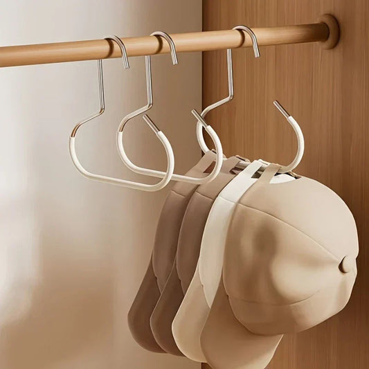 Metalen Wandhaak voor Hoeden, Petten en Accessoires – Set van 4