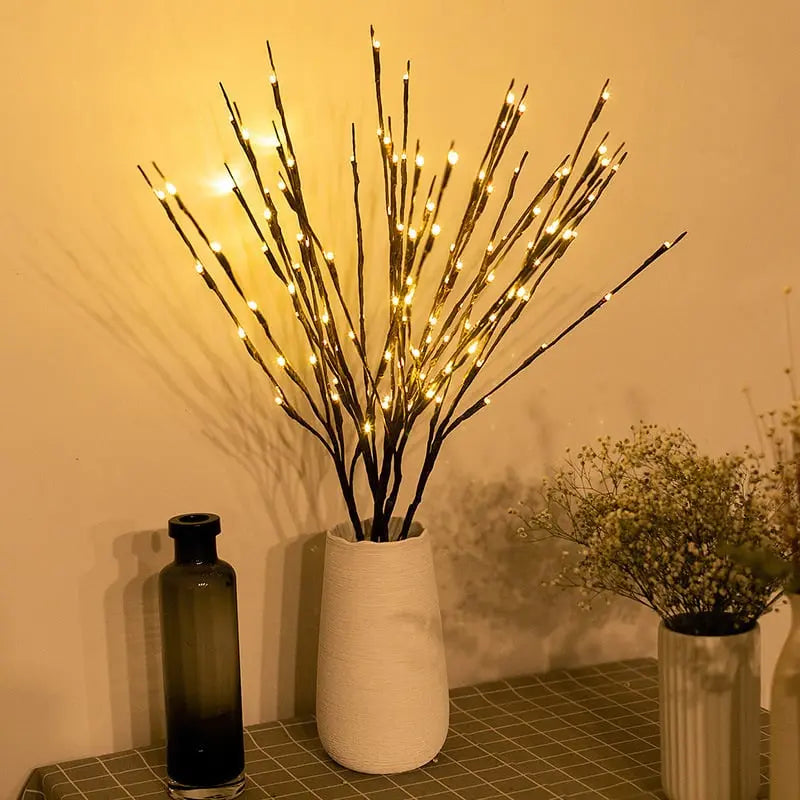 LED Lichtakken met Buigzame Takken – Set van 20 Sfeervolle Decoratietakken
