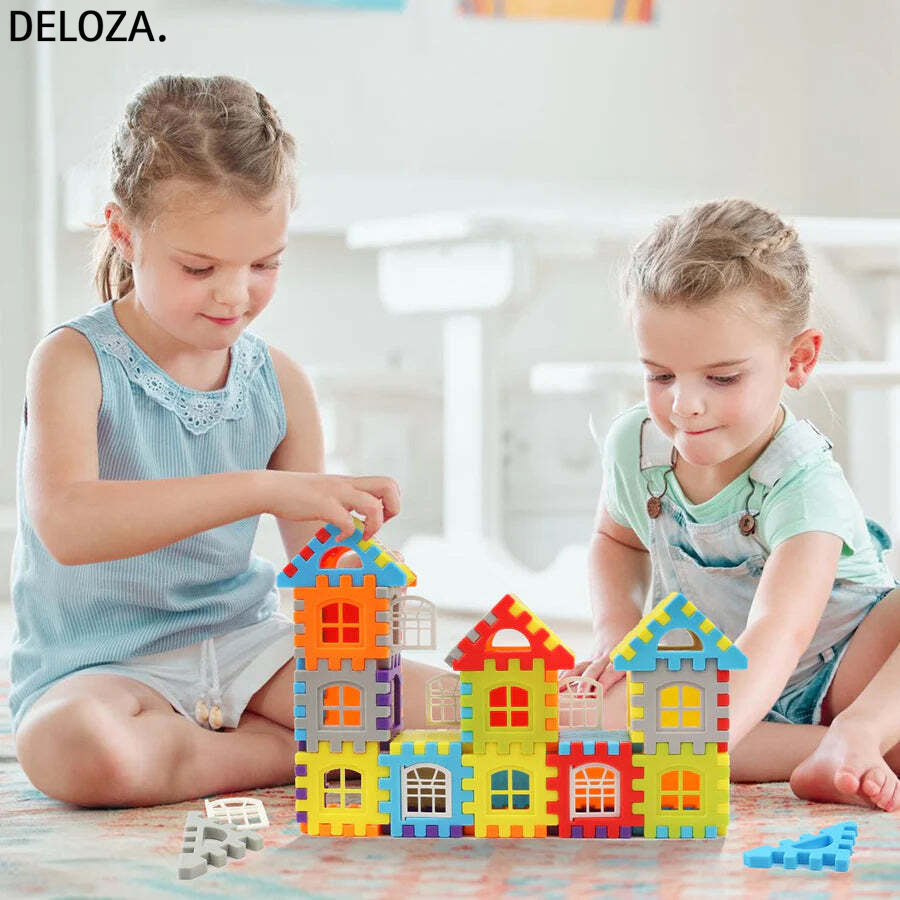 Montessori Bouwspeelgoed voor Kinderen – Creatief Leren en Bouwen