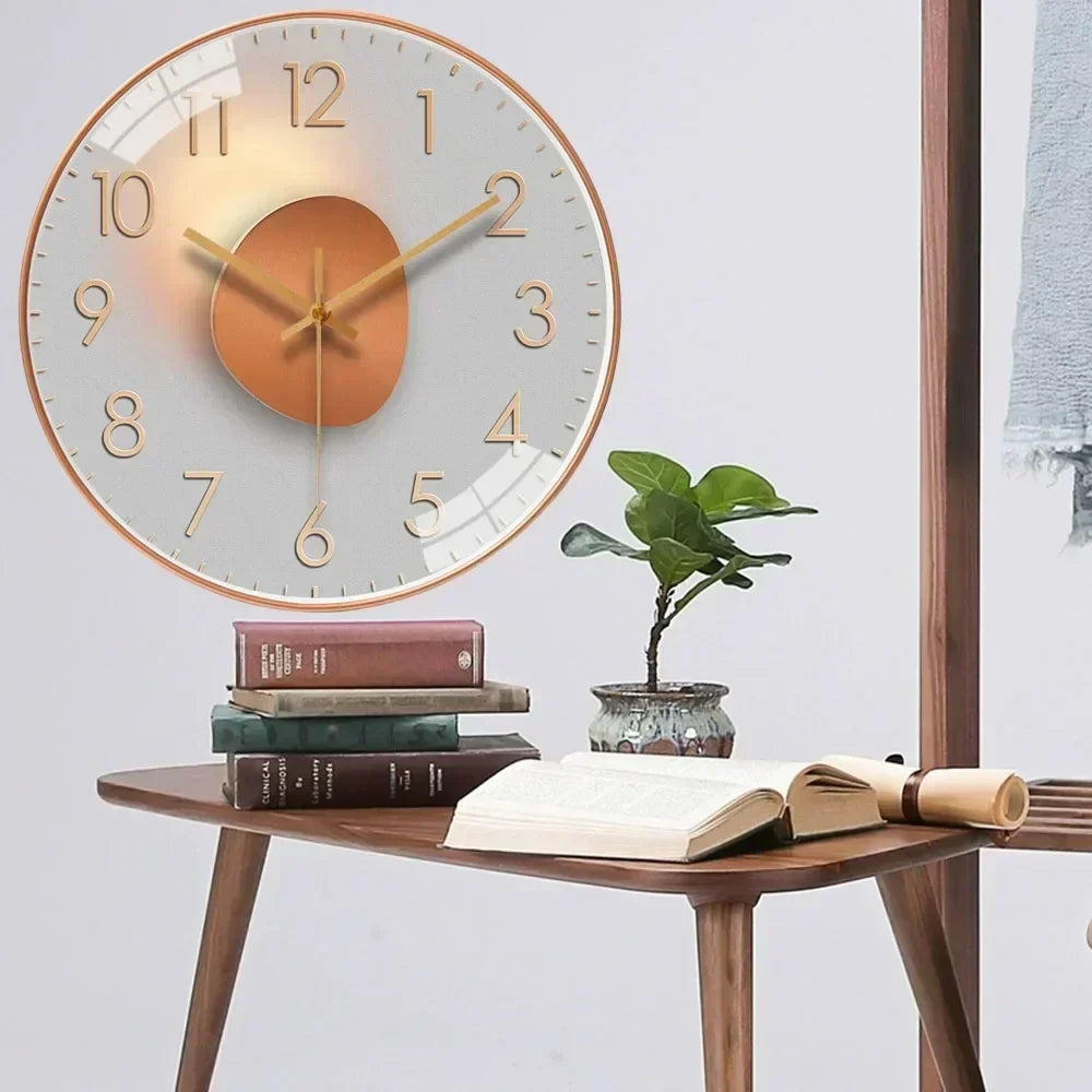 Digitale wandklok geruisloos – modern display voor elke kamer