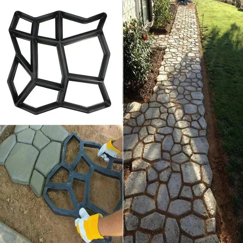 Betonvorm voor Tuinpaden en Terrassen Zelf Aanleggen