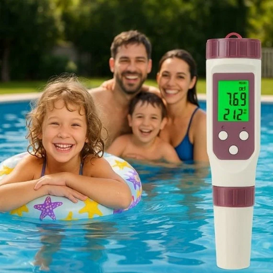 7-in-1 Digitale Waterkwaliteitsmeter met Bluetooth voor Zwembad en Aquarium