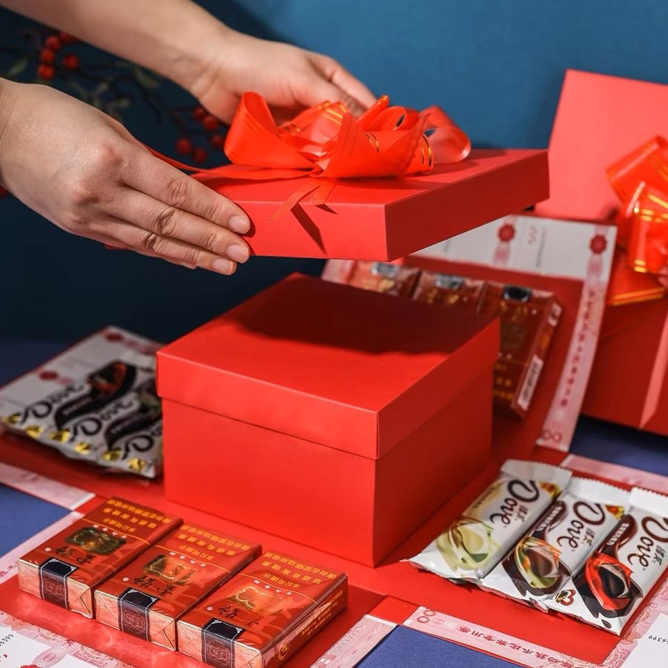 5-Laags Explosiedoos voor Foto's en Cadeaus – DIY Verrassingsdoos