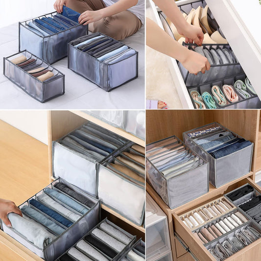 Modulaire Ladenorganizer voor Kleding – Opvouwbaar Opbergsysteem