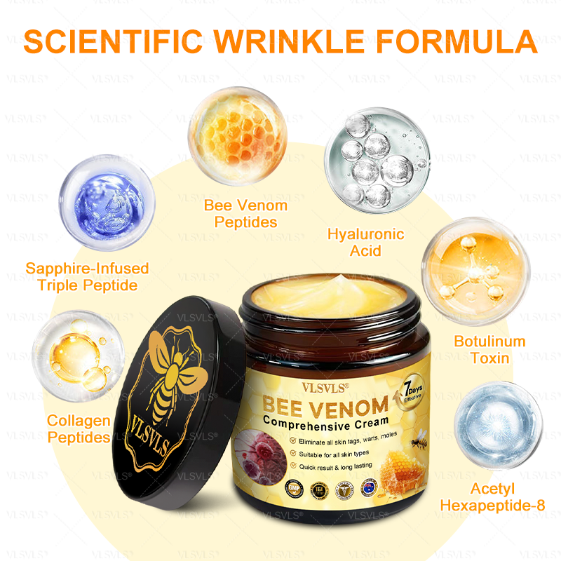 Verstevigende Anti-Aging Crème met Bijengifpeptiden en Hyaluronzuur