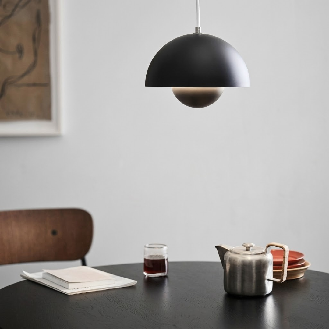 Hanglamp met plantenbak – LED-hanglamp in Scandinavische stijl