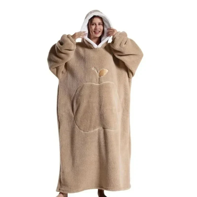 Fleece Hoodie Oversized – zacht, warm en onbeperkt beweeglijk