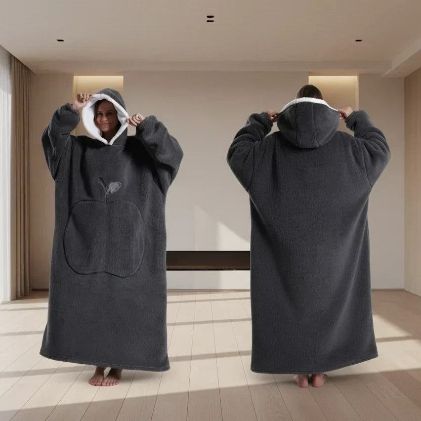 Fleece Hoodie Oversized – zacht, warm en onbeperkt beweeglijk