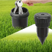 Verborgen Sleutelkluis als Tuinsprinkler – Ondergrondse Reservesleutelopberger