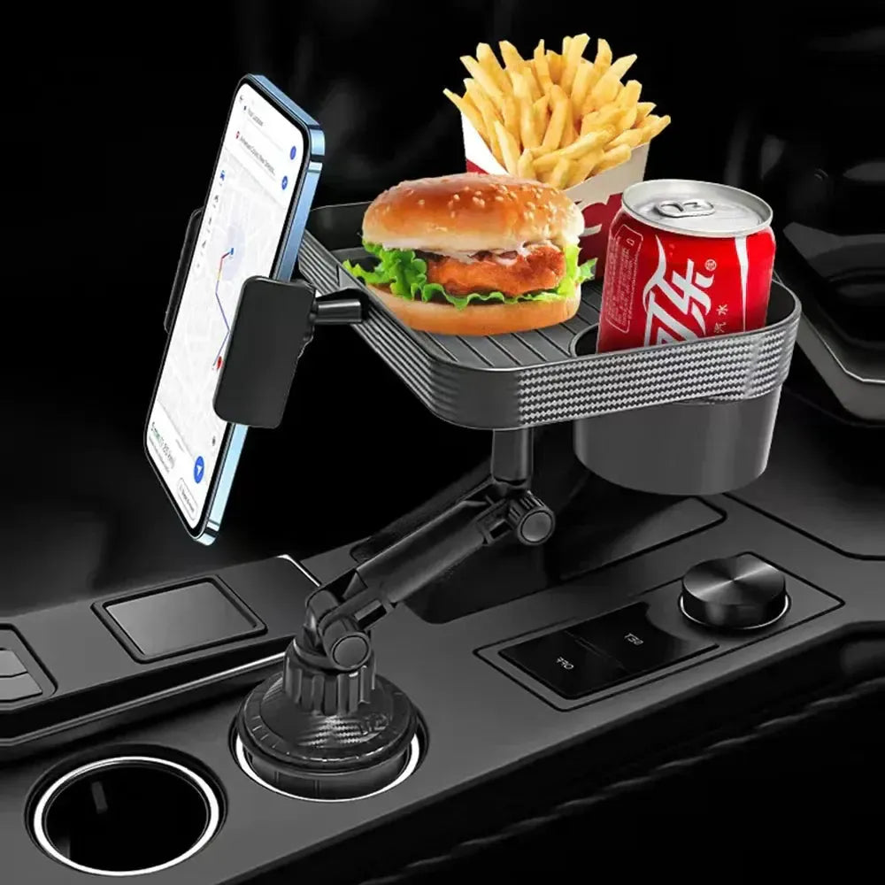 Universele Smartphonehouder voor Bekerhouder Auto – 360° Draaibaar