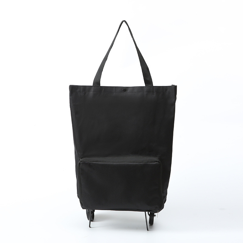 Opvouwbare Boodschappentrolley met Wielen – 2-in-1 Tas en Trolley