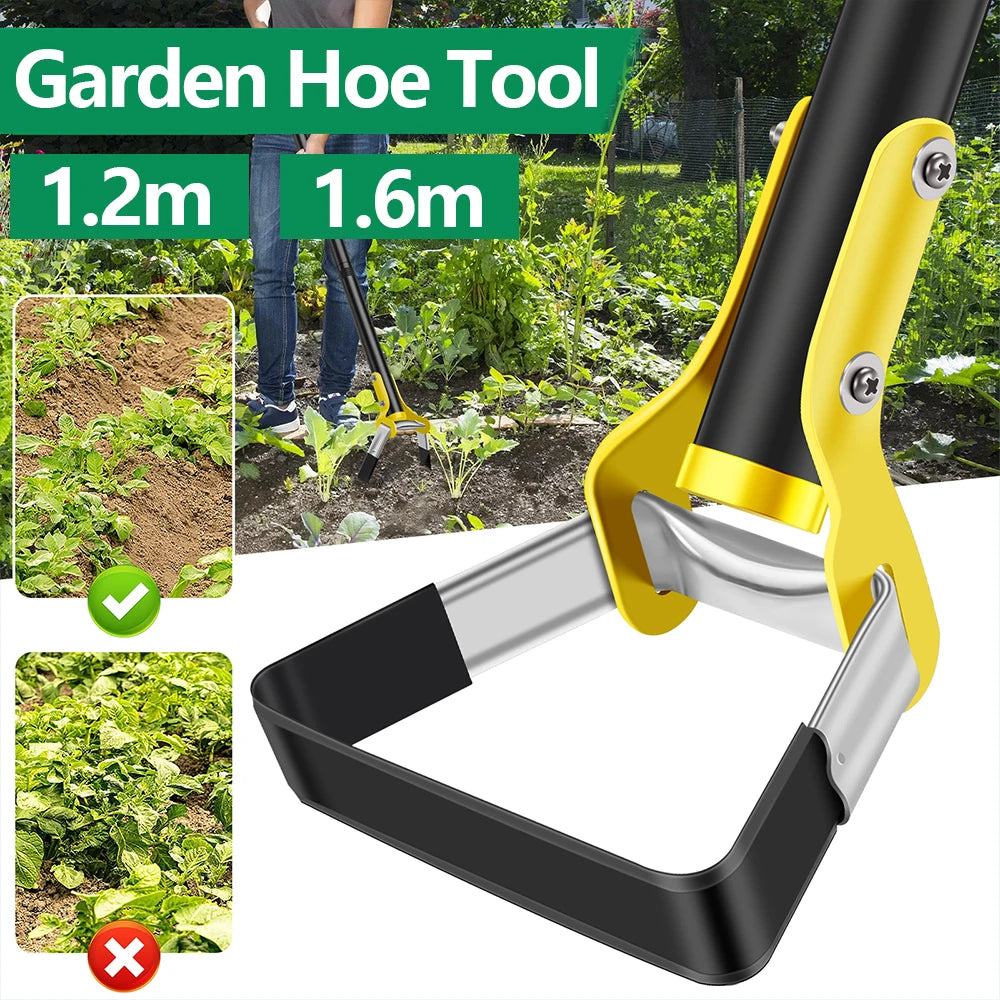 Ergonomische Tuinhak met Lange Steel – Onkruid Wieden Zonder Bukken