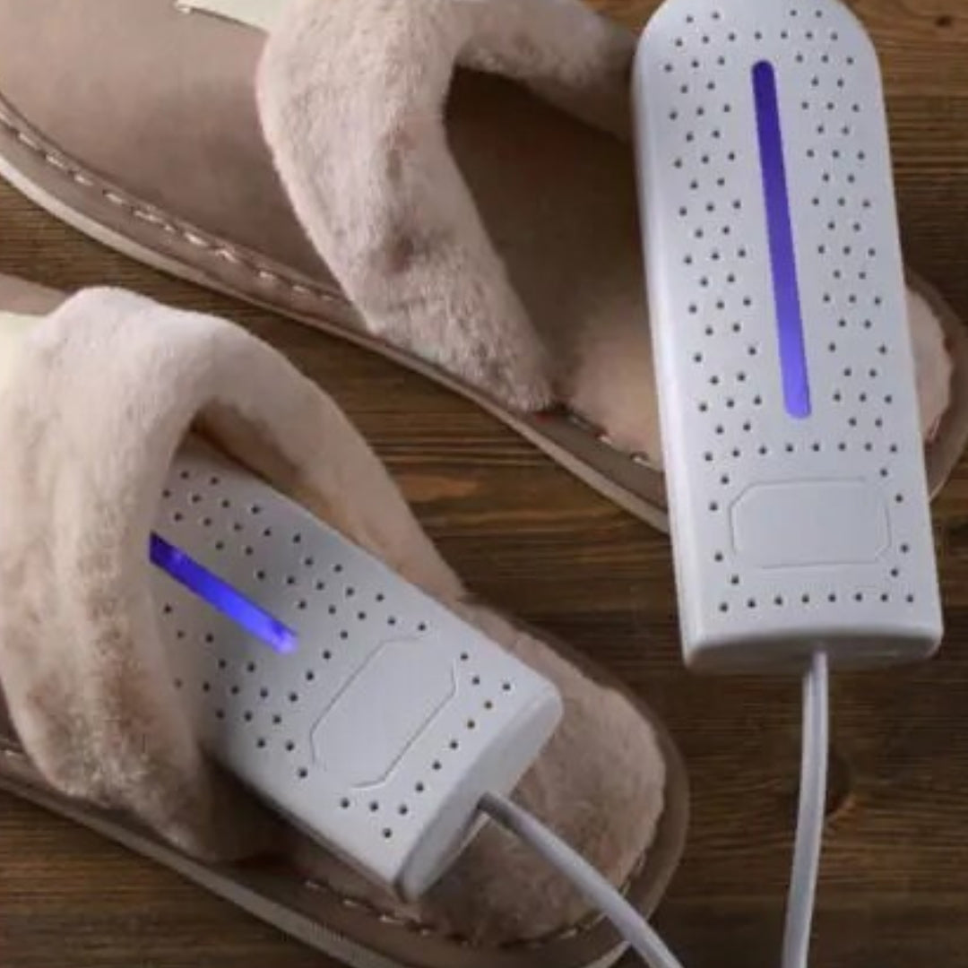 Elektrische schoendroger met UV-licht – draagbaar en compact