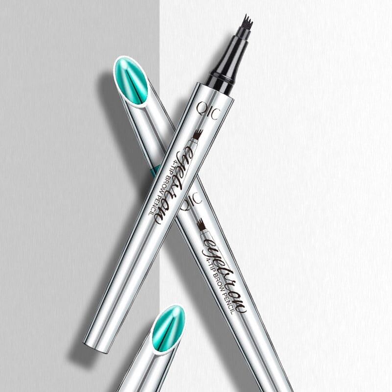 3D wenkbrauwstift met microblading-effect en vierdubbele punt