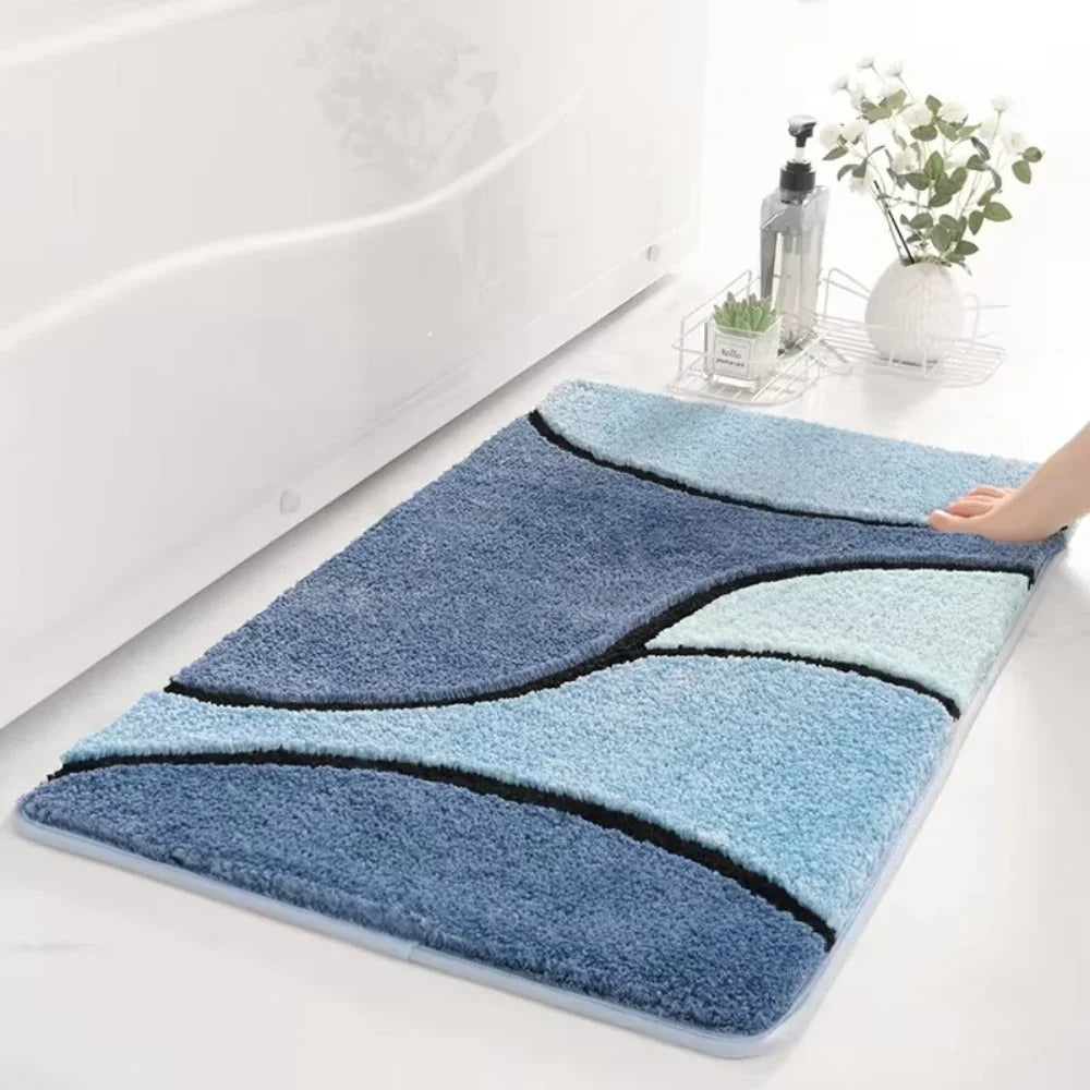 Pluche microvezel badmat – waterabsorberend en antislip