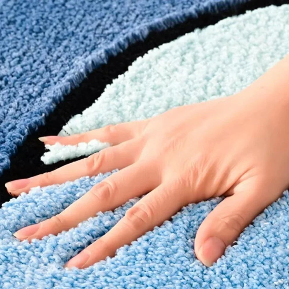 Pluche microvezel badmat – waterabsorberend en antislip