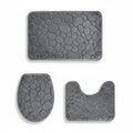Badmattenset microvezel 3-delig – antislip en absorberend