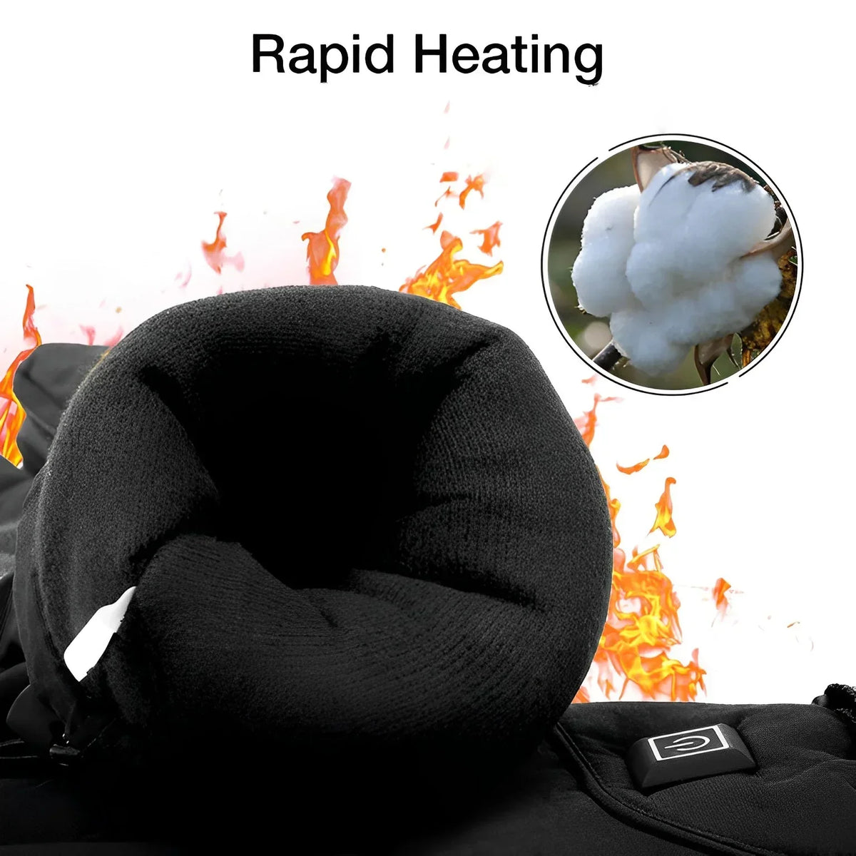 Verwarmde handschoenen met 3 warmteniveaus voor winter en outdoor