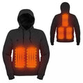 Verwarmde hoodie met USB-aansluiting – 3 warmtestanden unisex