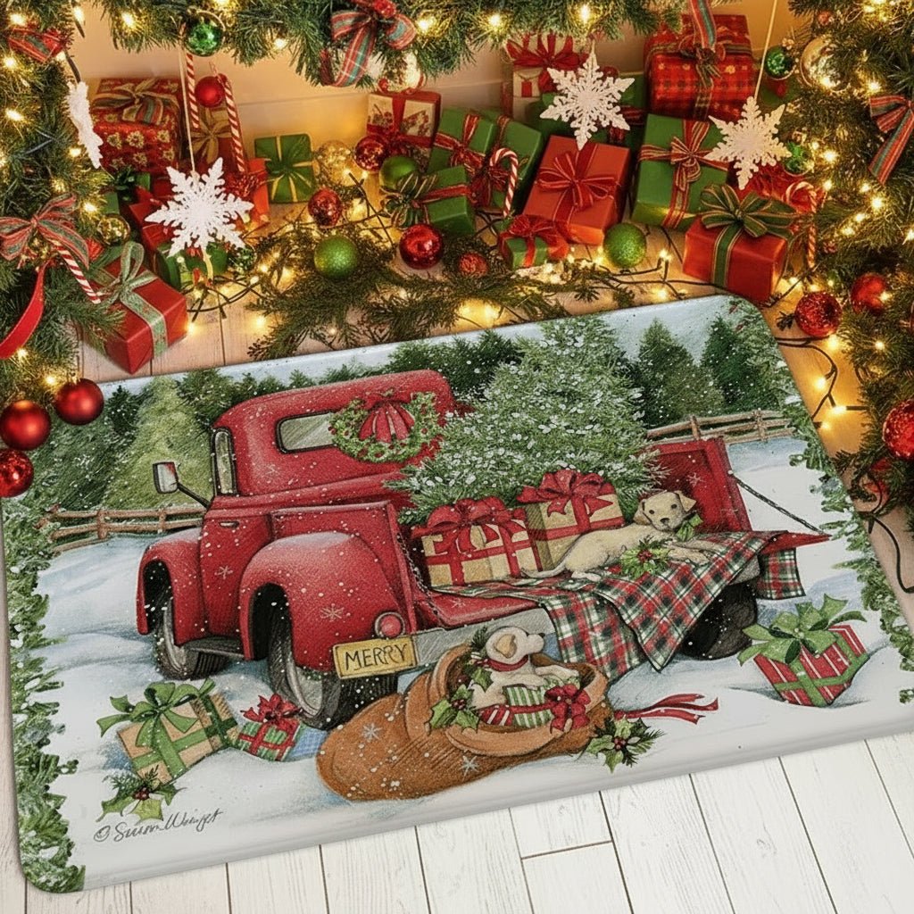 Kerst deurmat antislip – feestelijke entree en schone vloeren