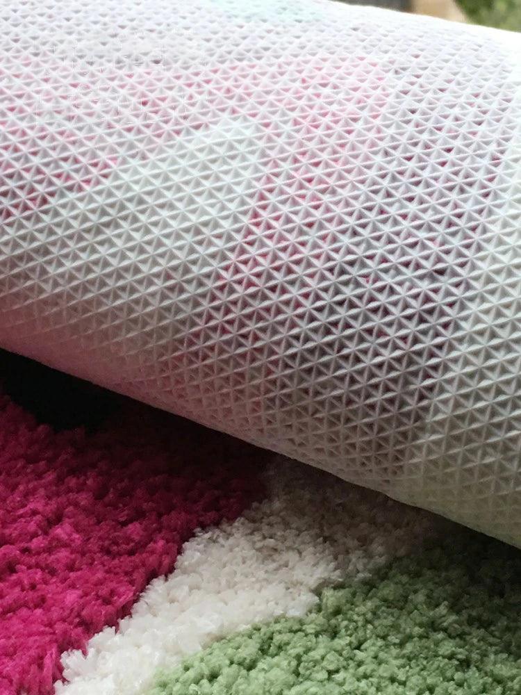 Badmat met kersenmotief – zacht, antislip en waterabsorberend