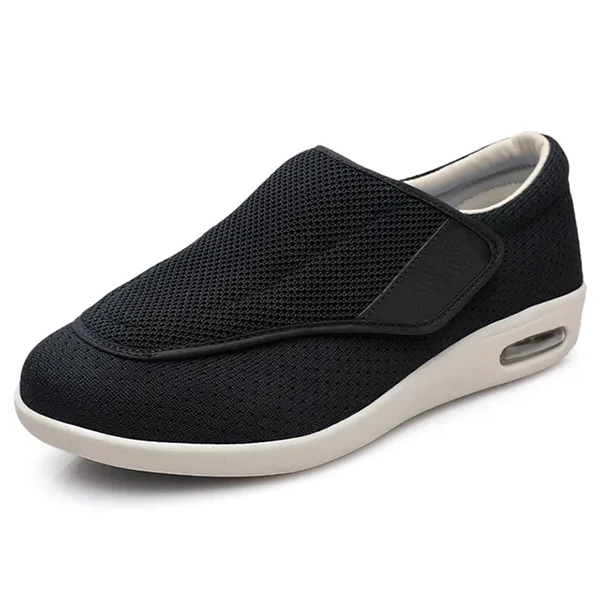 Diabetische schoenen met extra brede pasvorm en memory foam zool