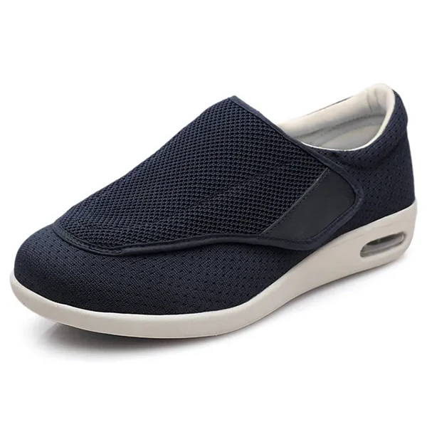 Diabetische schoenen met extra brede pasvorm en memory foam zool