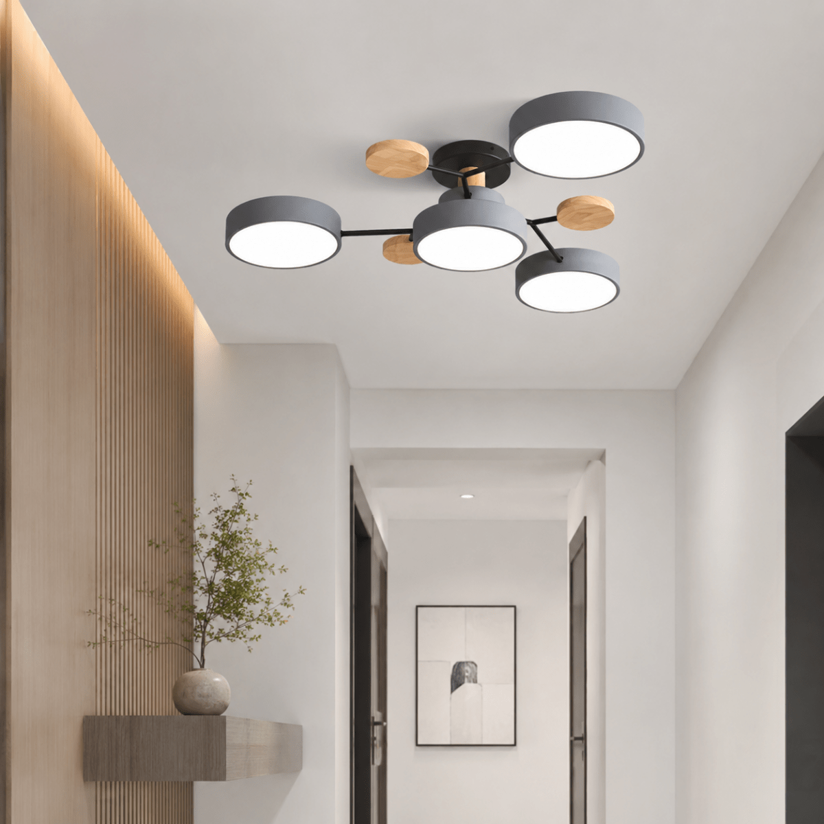 Ronde LED Plafondlamp Minimalistisch voor Woon- en Slaapkamer