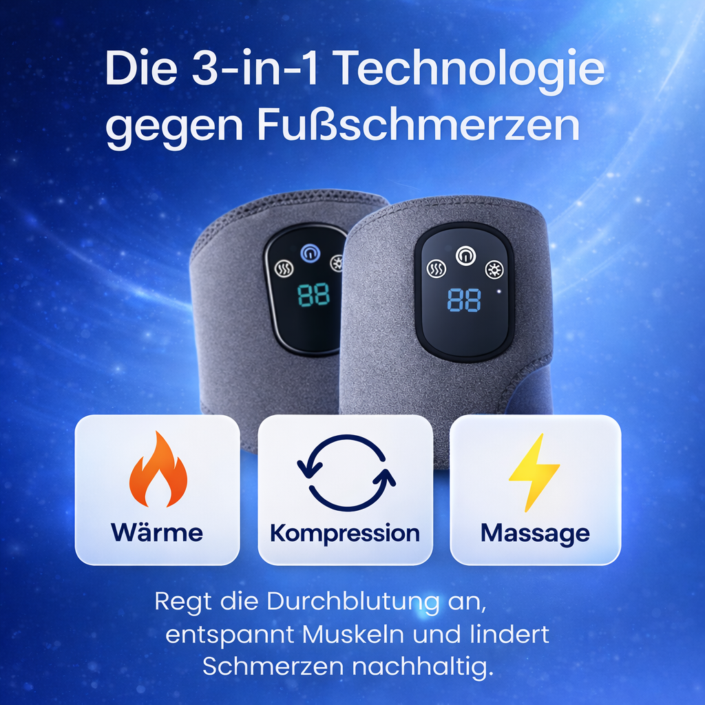 3-in-1 Massageapparaat voor Spierspanning, Nek, Rug & Schouders