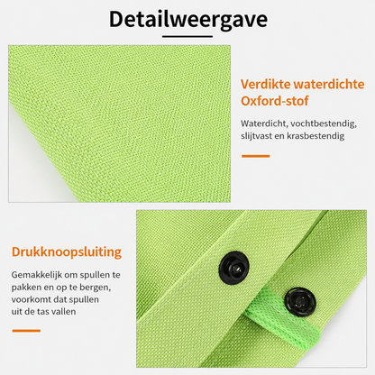 Opvouwbare Boodschappentrolley met Wielen – 2-in-1 Tas en Trolley