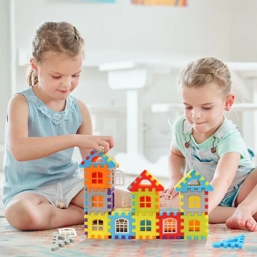 Montessori Bouwspeelgoed voor Kinderen – Creatief Leren en Bouwen