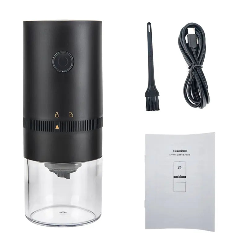 Elektrische koffiemolen met instelbare maalgraad – USB oplaadbaar