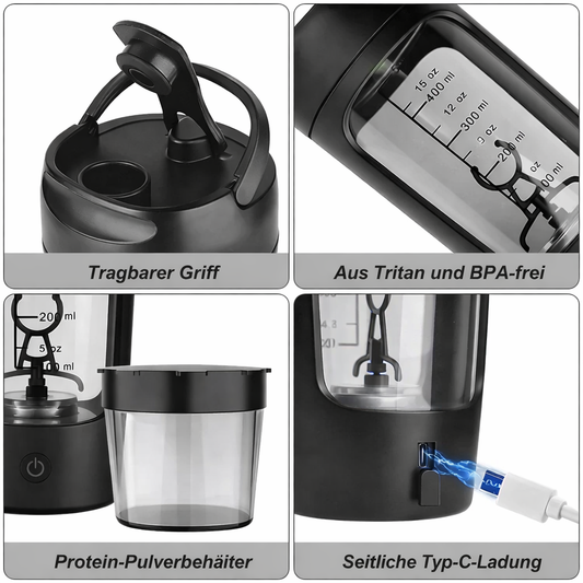 Elektrische Proteïne Shaker USB Oplaadbaar en BPA-Vrij voor Onderweg