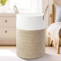 Opvouwbare wasmand van katoenen touw – 60 liter opbergmand