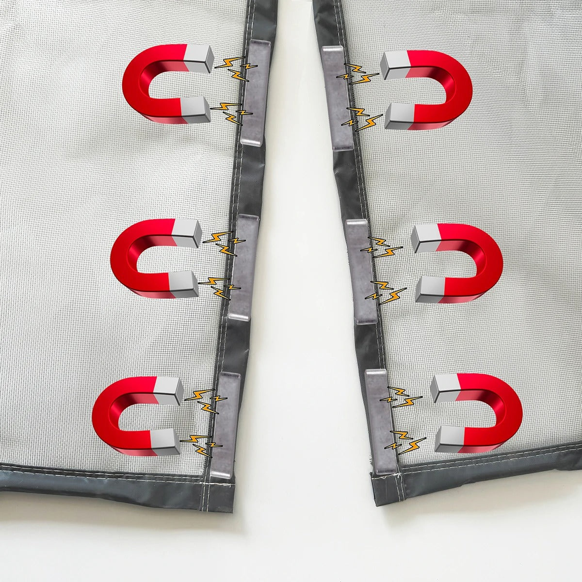 Magnetisch Vliegengordijn voor Deur – Automatisch Sluitend zonder Boren