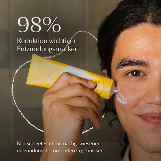 Gezichtscrème met Zink voor Gevoelige en Onzuiverheidsgevoelige Huid