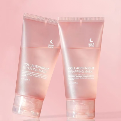 Collageen Nachtmasker met Hydrogel – Intensieve Hydratatie tijdens de Slaap