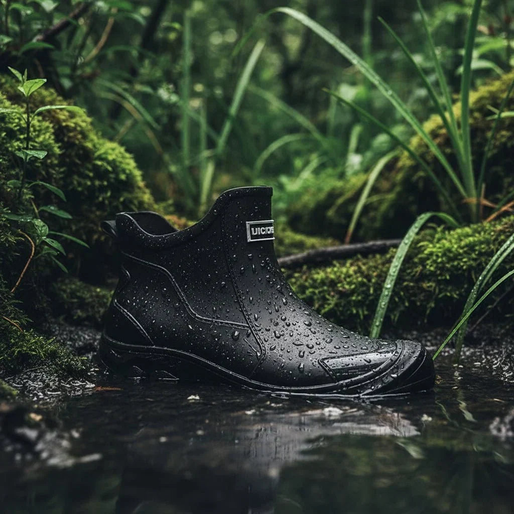 Enkelhoge Rubberlaarzen – Waterafstotend en Antislip